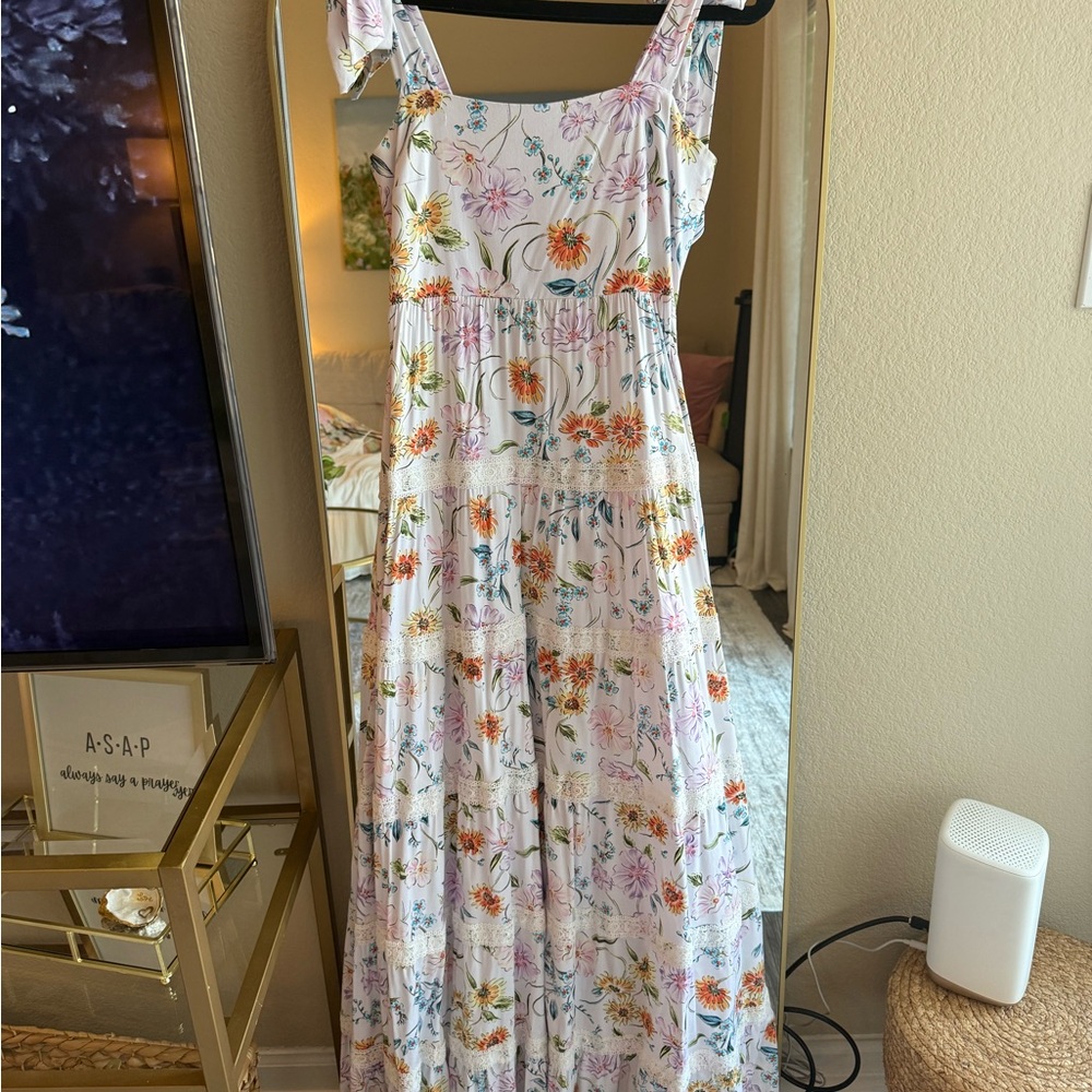 crown & ivy Floral Maxi Dress
